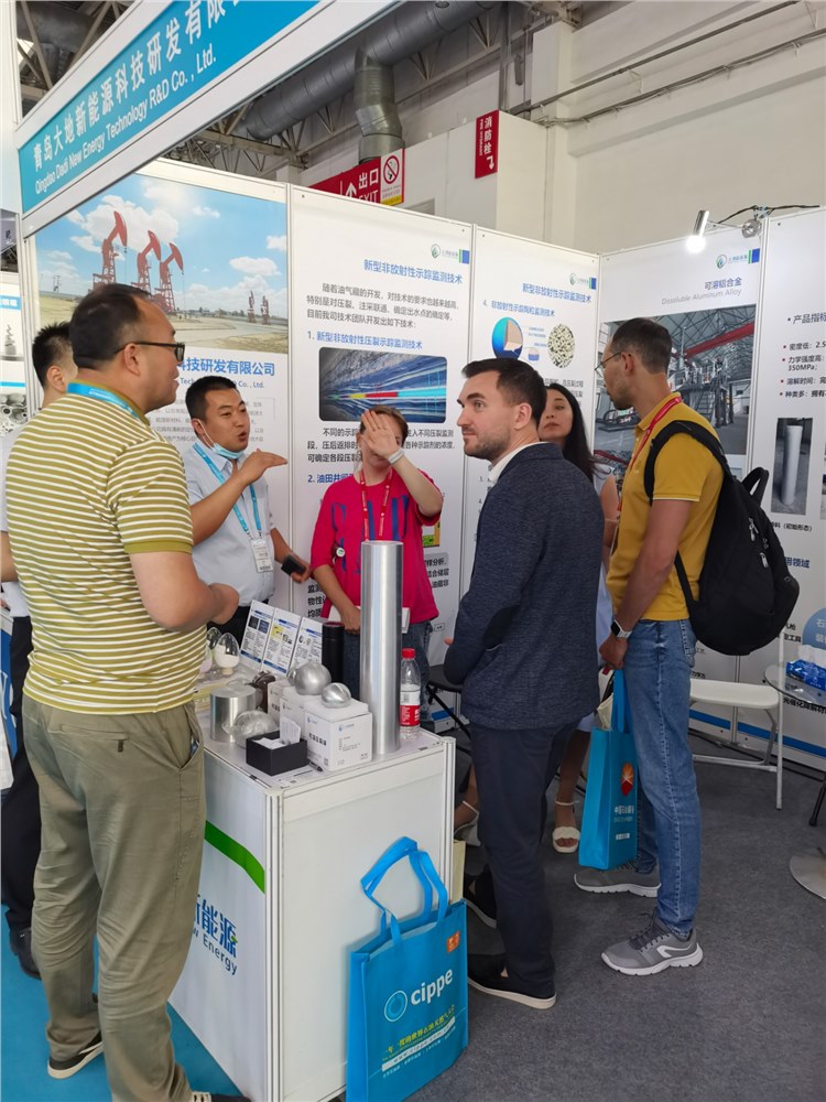 青岛大地新能源代表参加第二十三届中国国际石油石化技术装备展览会